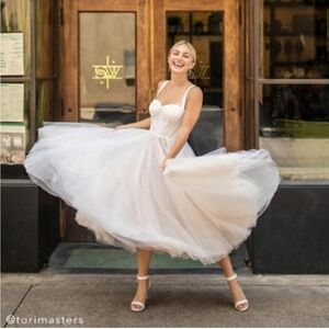 Watters (BHLDN) Tulle Wedding Dress